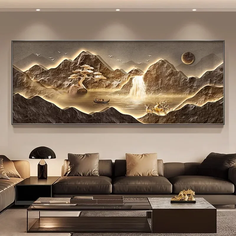 /Rectangle Trendy Portrait Art Mural Living Room Big Size Aesthetic Design Decoration Draw Modern Estante Postmodern Furniture