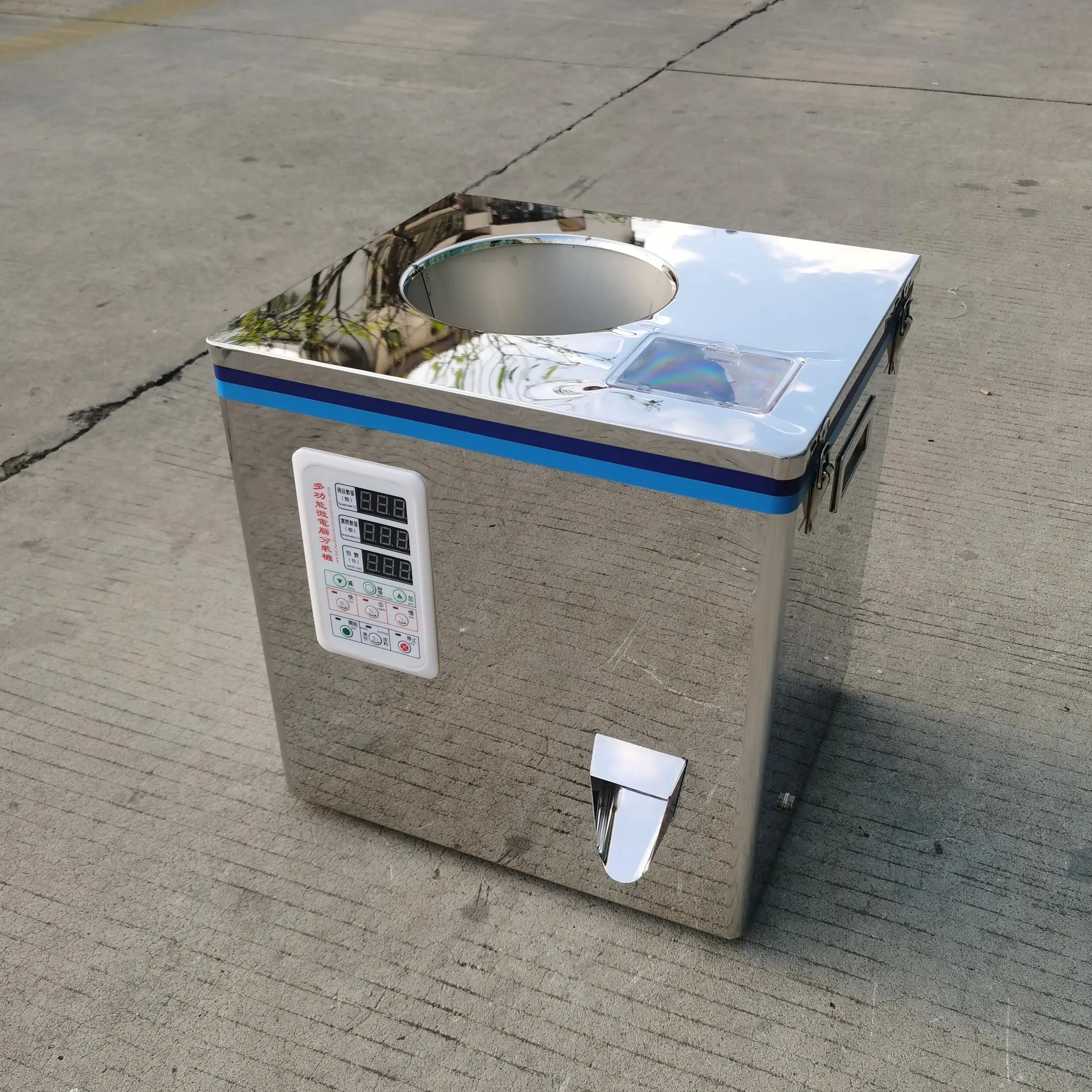 آلة العد الأوتوماتيكية، المجوهرات، البراغي، مكونات الأجهزة، آلة التعبئة، آلة تعبئة عد الجسيمات #4