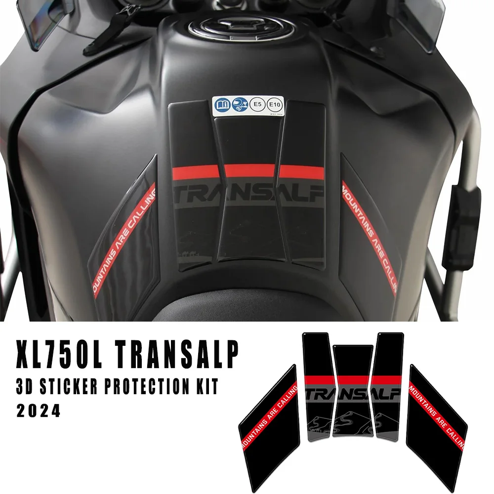 

For XL750 TransAlp 750 Motorcycle 3D Epoxy Sticker Kit Fuel Tank Protection Tank Pad Tank In-Accessories Decal 2024
