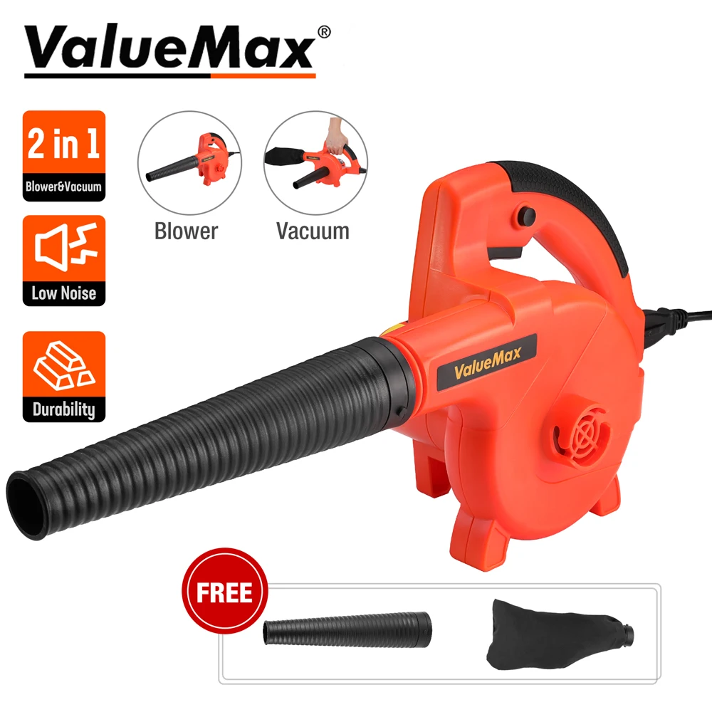 Valuemax 2 In 1 Blowing&Suction Leaf Dust Collector Turbo Blower Garden Vacuum Clean Air Blower Garden Tools