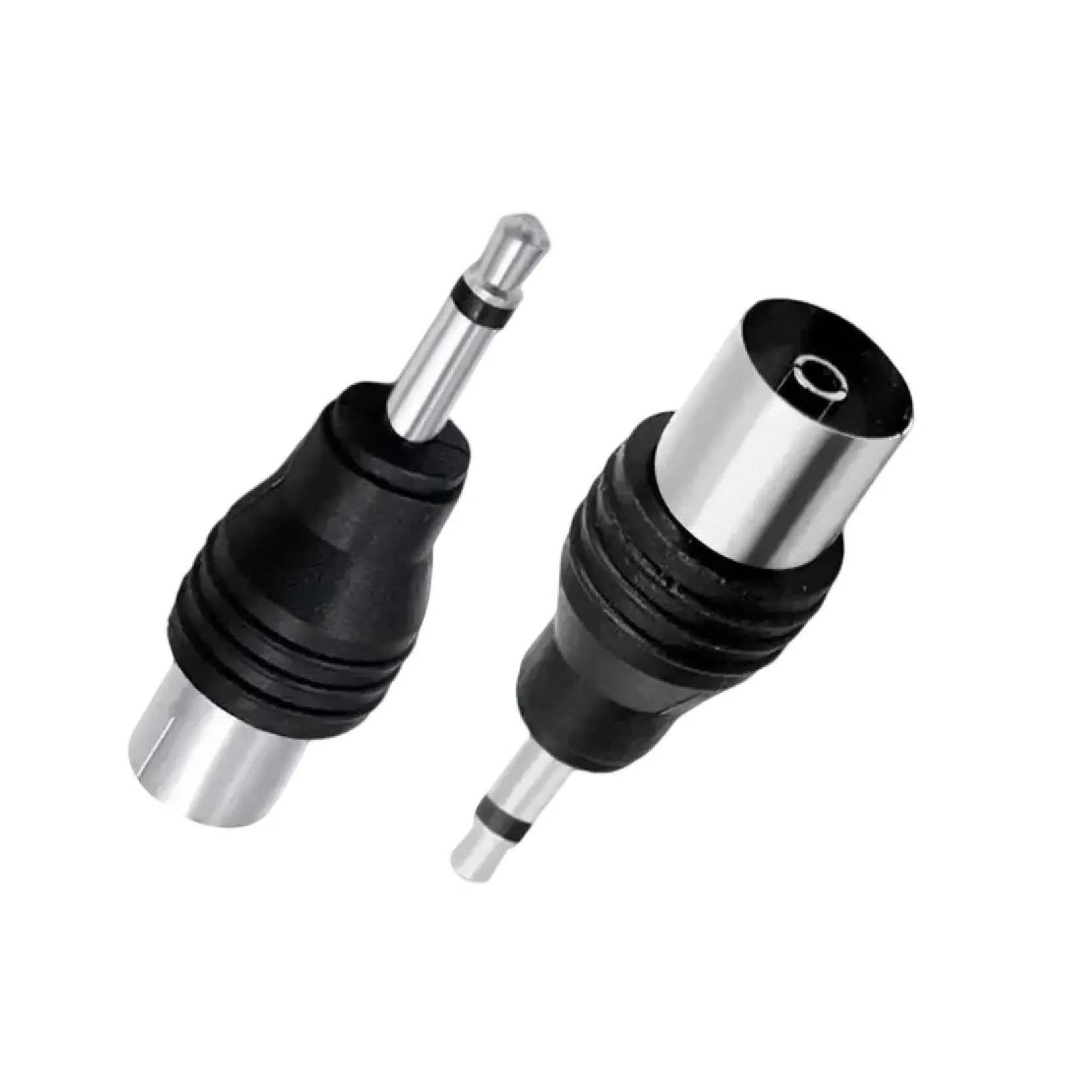 TV Antenna Adapter Mono 3.5mm Male Plug To 9.5mm Female Jack Connector Video Cable Connection Converter