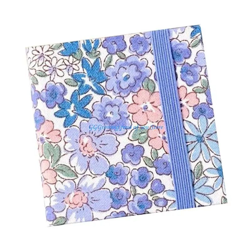 H9EB สมุดสเก็ตช์ภาพสีน้ำขนาดเล็ก 20 แผ่นกระดาษสีน้ำแผ่นยางยืดปิด