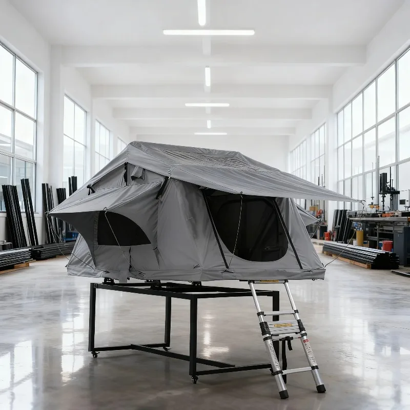 4x4 Overland Soft Canvas Bed Box Quick Ship on Sale Rooftop Tent 2-3 Person,Customization