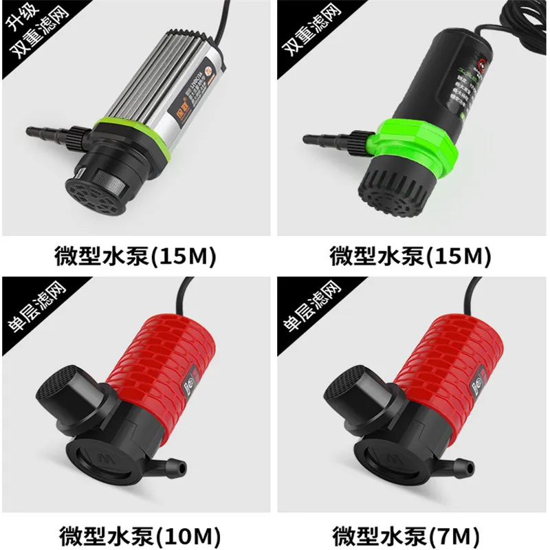 Auto-escorvante submersível bomba de água, pequeno Micro DC, circulando água broca, máquina de corte, máquina de perfuração, bombeamento, 12V