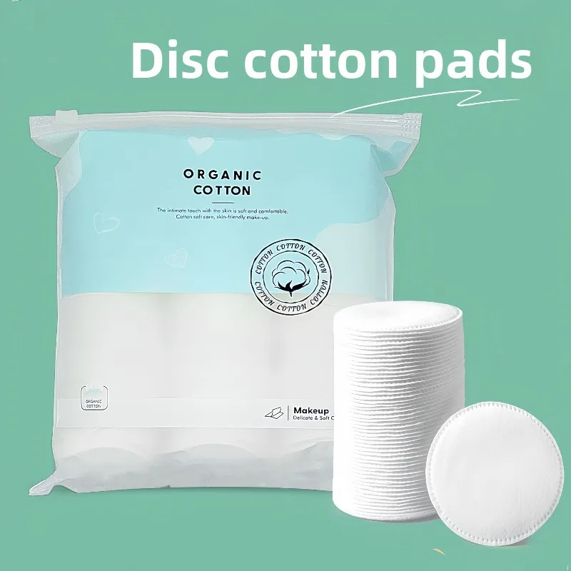 Almohadillas de Algodón Desechables de Doble Cara para Maquillaje y Desmaquillaje, para Limpieza y Aplicación Húmeda en el Rostro, Portátiles (220 unidades)