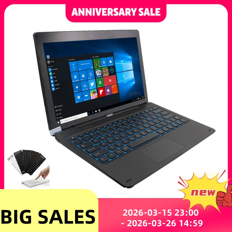 11.6'' Windows 10 Tablet PC 2G RAM 64GB ROM A1 Z3735G CPU 1366*768 IPS Screen G12 Dual Camera