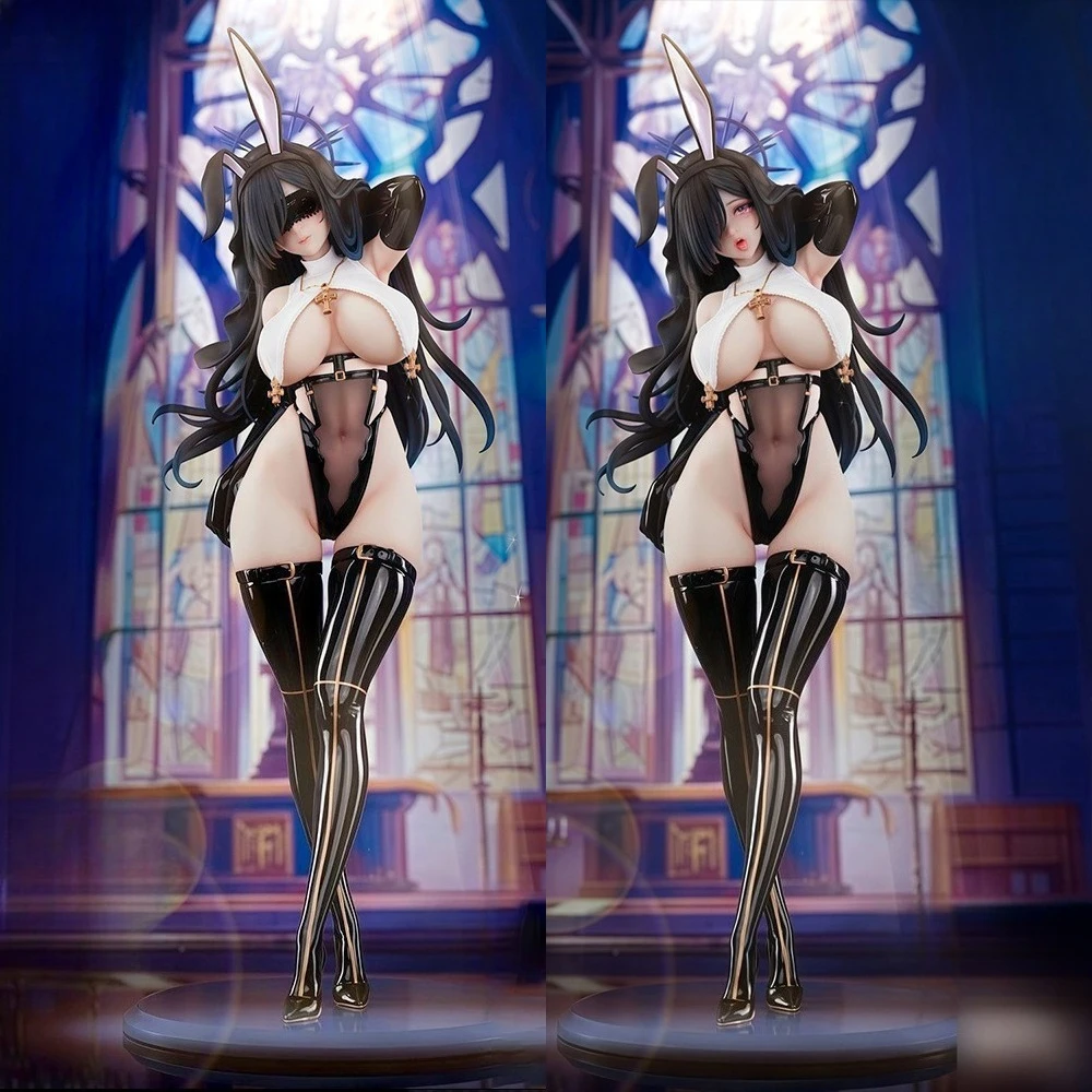 Figura de Anime de 12.6 Pulgadas/32 cm, Figura de Acción de Chica Conejita, Estatua de PVC, Modelo Coleccionable, Juguetes, Regalos