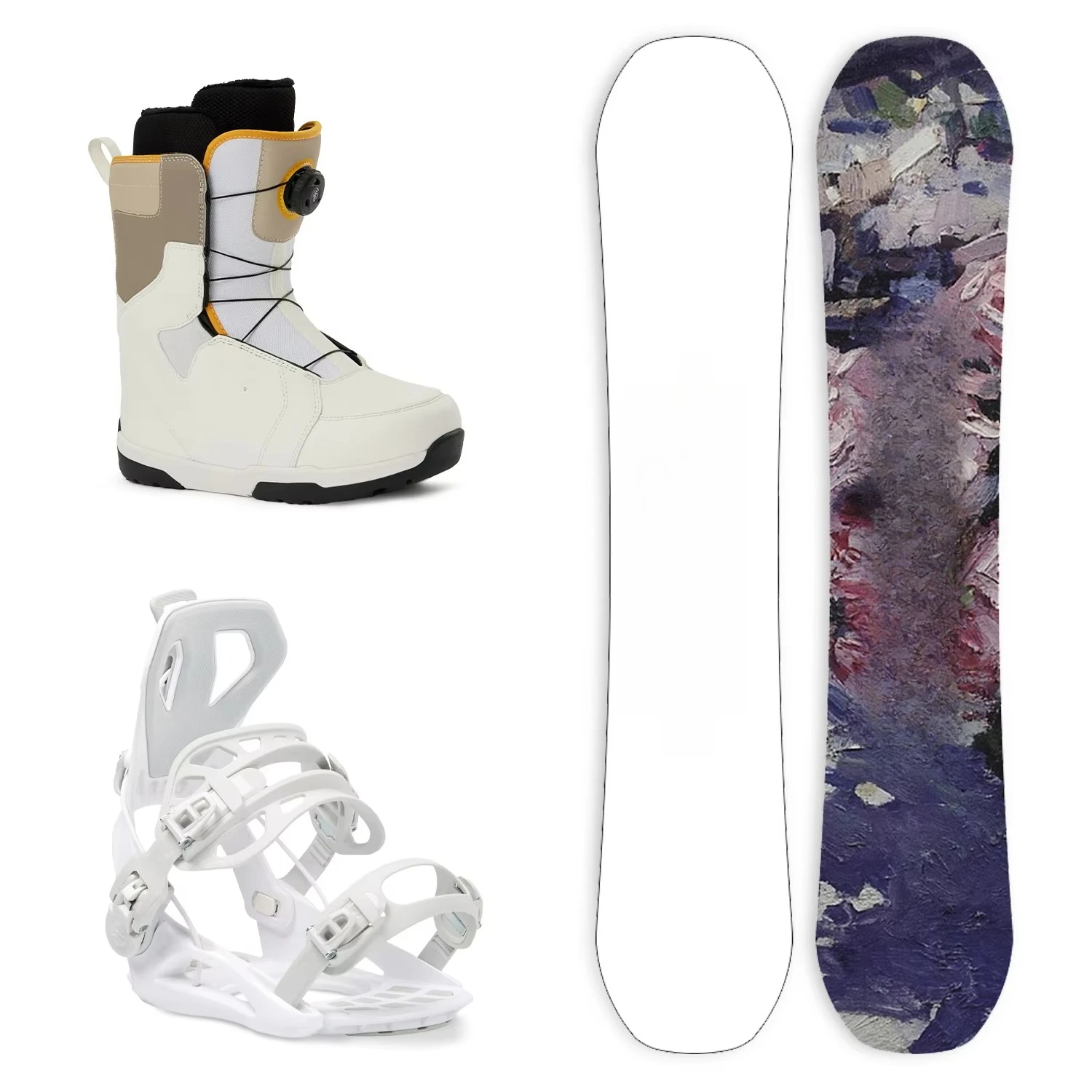 Pacchetto snowboard con leganti e stivali