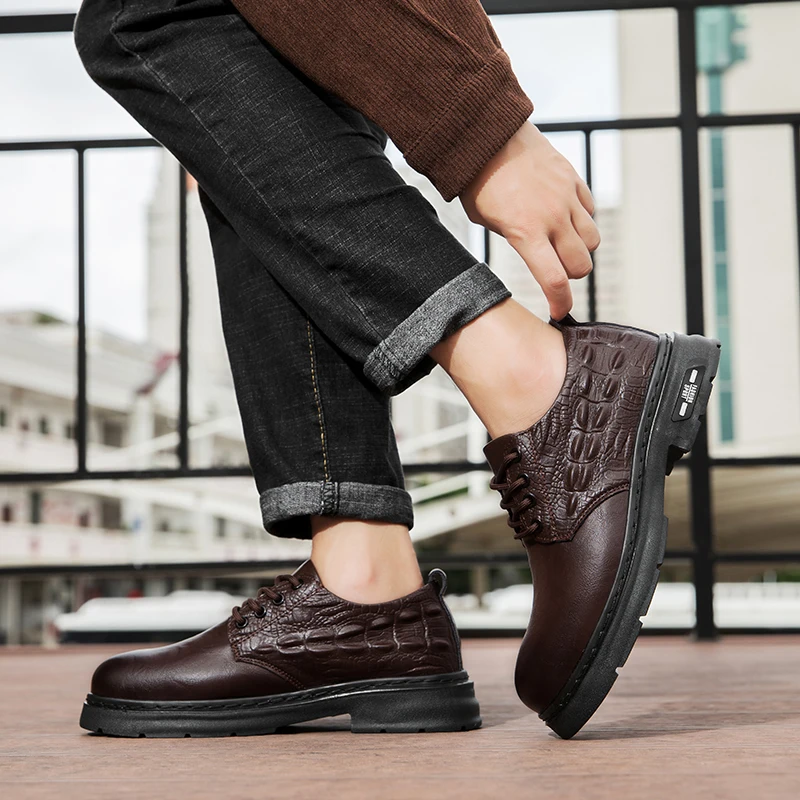 Men Dress Elevator Shoes Thick Sole Casual Business Luxury Heightening Leather Shoes Moccasins Taller Male moccasins shoes men