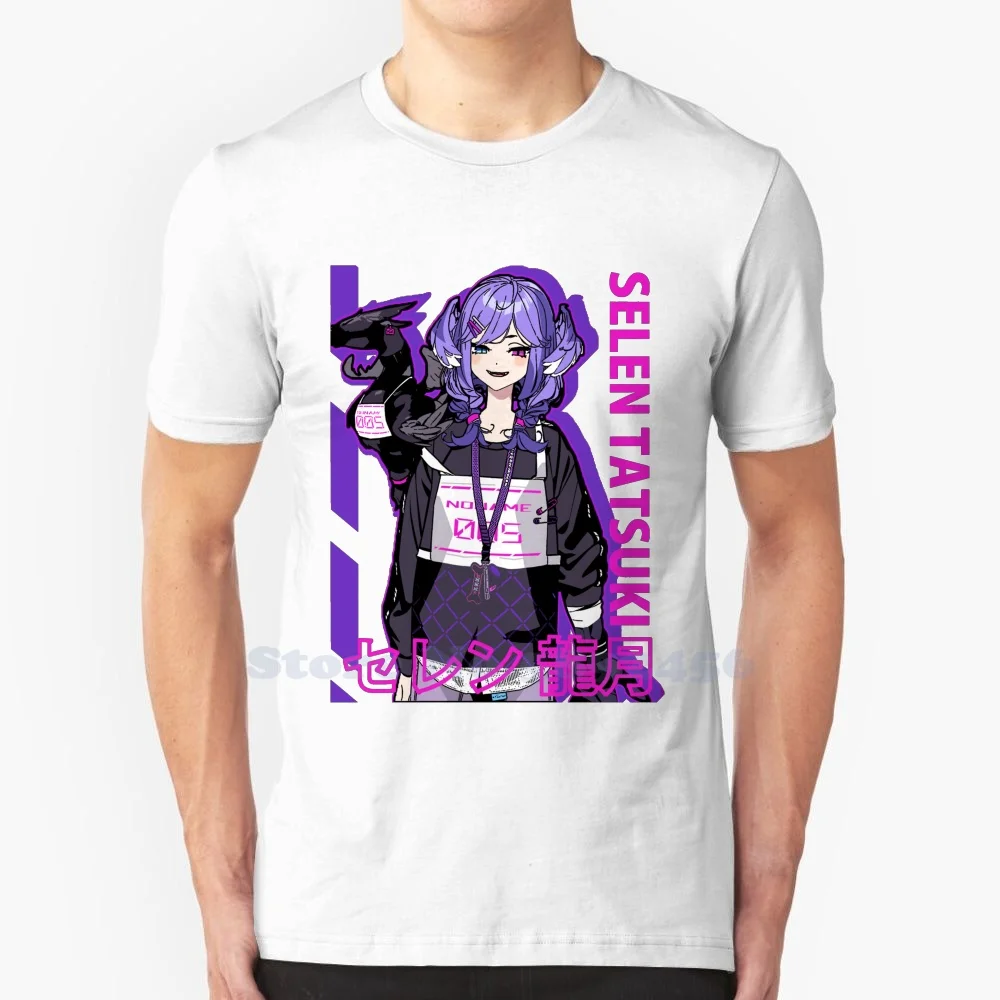 Nijisanji En Selen Tatsuki High-Quality 100% cotton T-Shirt