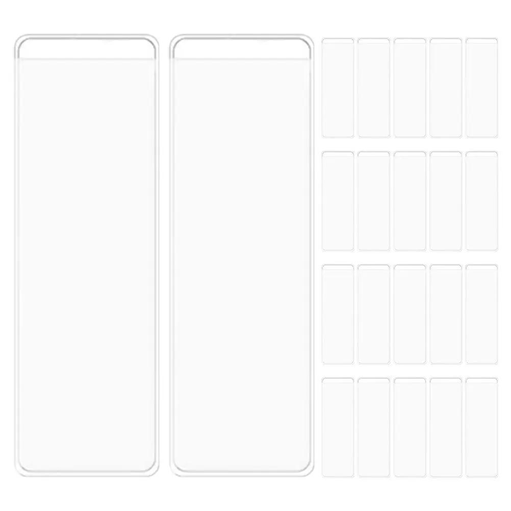 40 مجموعة من جيوب الملصقات ذاتية اللصق شفافة لتنظيم الملفات وحاملي بطاقات الفهرس وتخزين المكتب وخزانة الملفات والأعمال التجارية #5