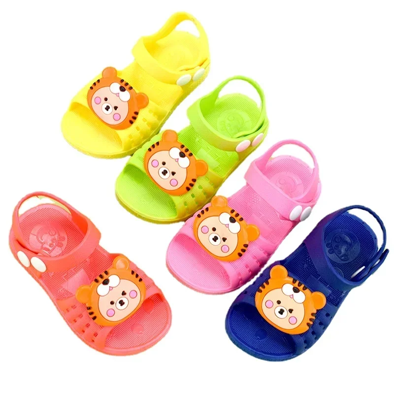 Baby Girls Shoes Hole Sandals 2023 New Children‘s Shoes Beach Indoor Cute Non-slip Soft Bottom Sandals Kids Sandals