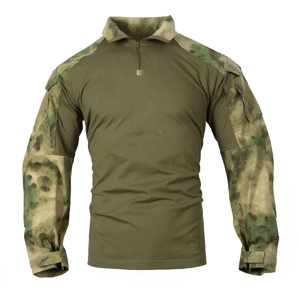 Imagem -02 - Emersongear Tático g3 Conjuntos de Uniforme de Combate Camisas Calças Topos Dever Carga Calças dos Homens Camuflagem Terno Caça Esporte