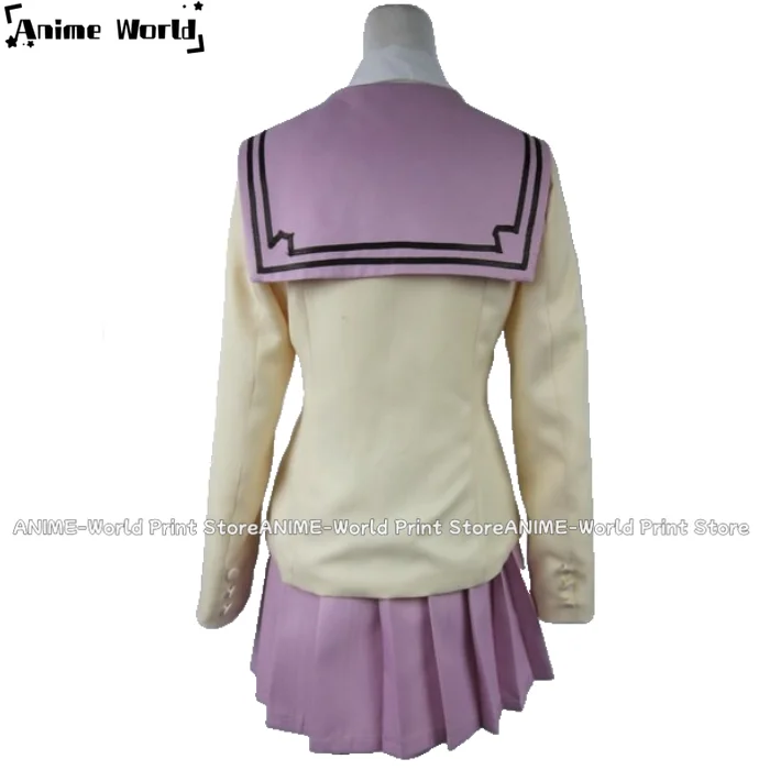 《Custom Size》Unisex Anime Blue Exorcist Shiemi Moriyama Cosplay Costumes Outfit Halloween