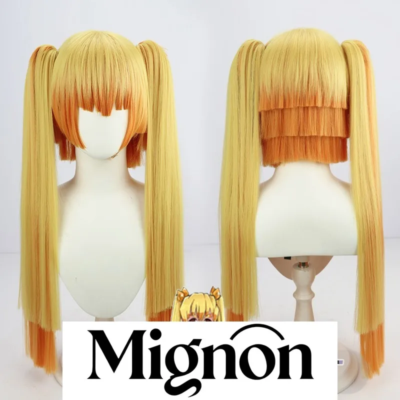 Dämonentöter: Dämonentöter: Kimetsu no Yaiba weibliche Version Azuma Zenitsu Kospay Ug Gender Swap Ong Yesr Twin Tails