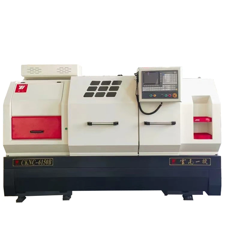 Most Popular Benchtop 2 Axis Horizontal Ck6150 Cnc Lathe Hine With Fanuc Control