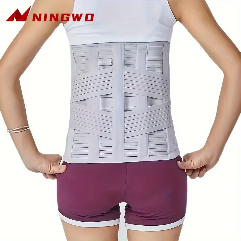 

New Double Pull Waist Brace Back Lumbar Support Corset Woman Man Waist Trimmer Belt Injury Muscle Posture Corrector Belt
