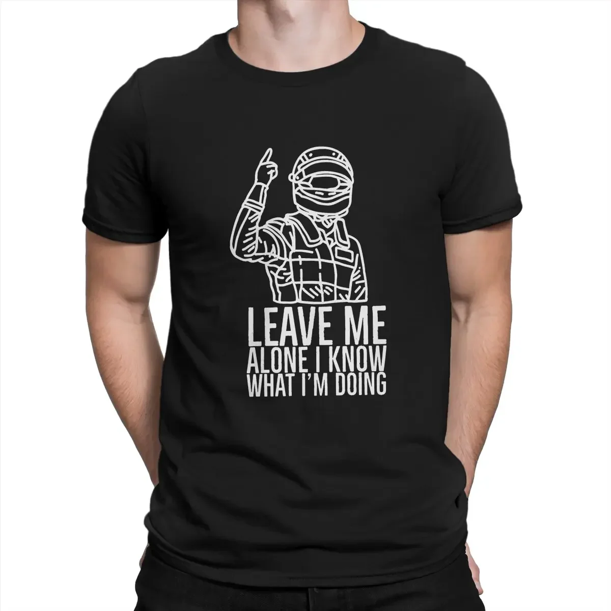 Leave Me Alone Kimi Raikkonen Racer FurmoIa 1 T Shirt Gothic O-Neck TShirt Polyester Streetwear