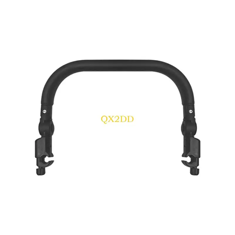 

Travel Friendly Detachable Strollers Handle Universal Handrail PU Leather Dront Armrest Bumper for Baby Carriage
