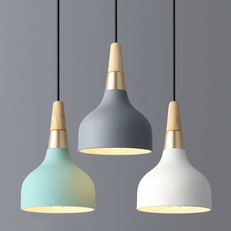 

Modern Pendant Lights Indoor Decorroom for Living Room Bedroom dining roomIndoor LED lighting Macaron hanging light fixture