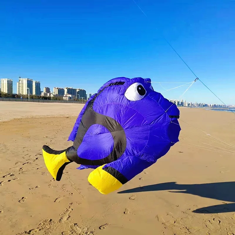 Free Shipping fish kites flying kites pendant kites windsocks outdoor fun toys kite line big large giant show kites windsock koi