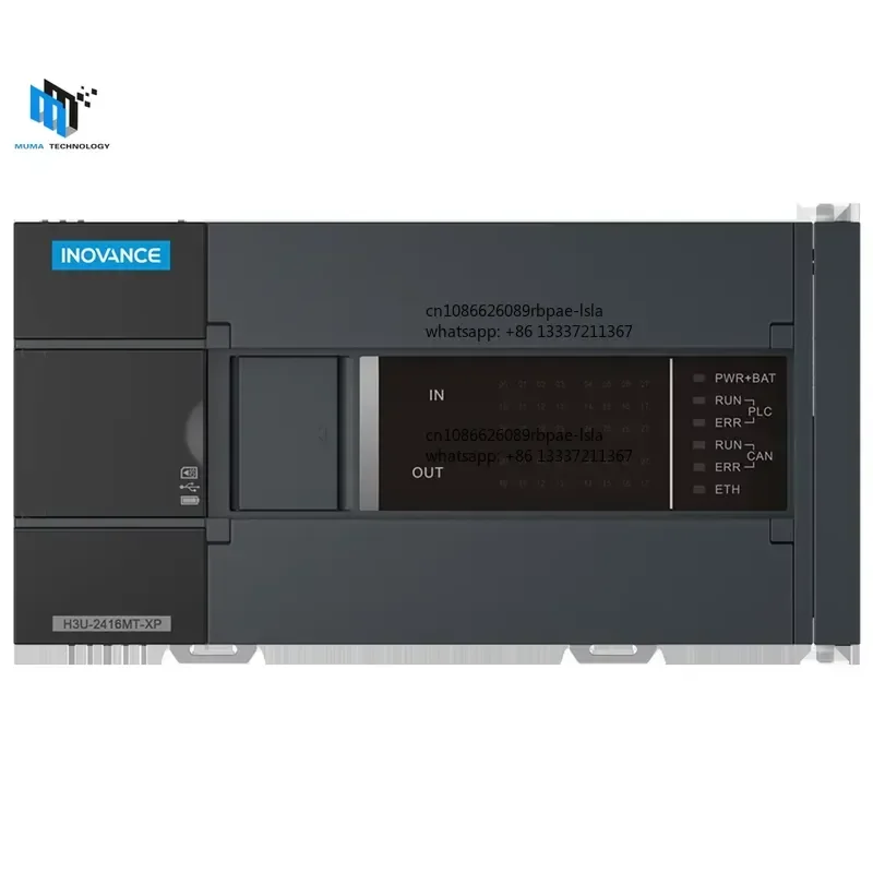 Inovance H3U Series PLC Controller H3U-3232MT-XA Modules New Industrial Control Programming Controller CANOpen Communication