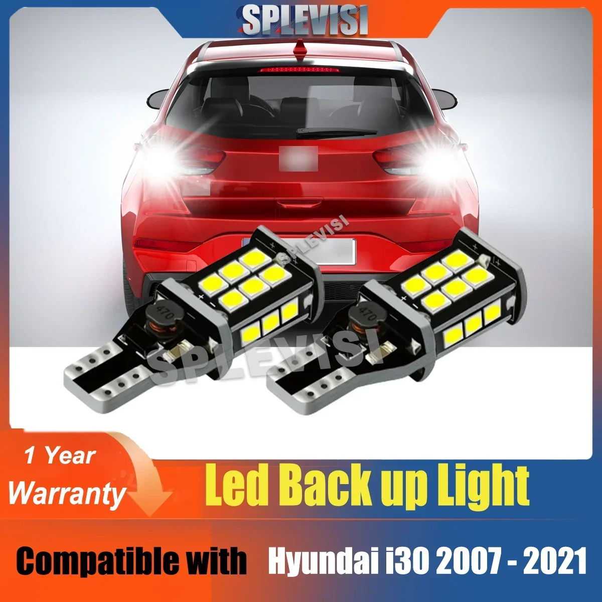 

Car Led bulb back up reverse light high brightness for Hyundai Solaris Tucson i10 i20 i30 i40 ix20 ix35 Santa Fe 2 3 4 Sonata