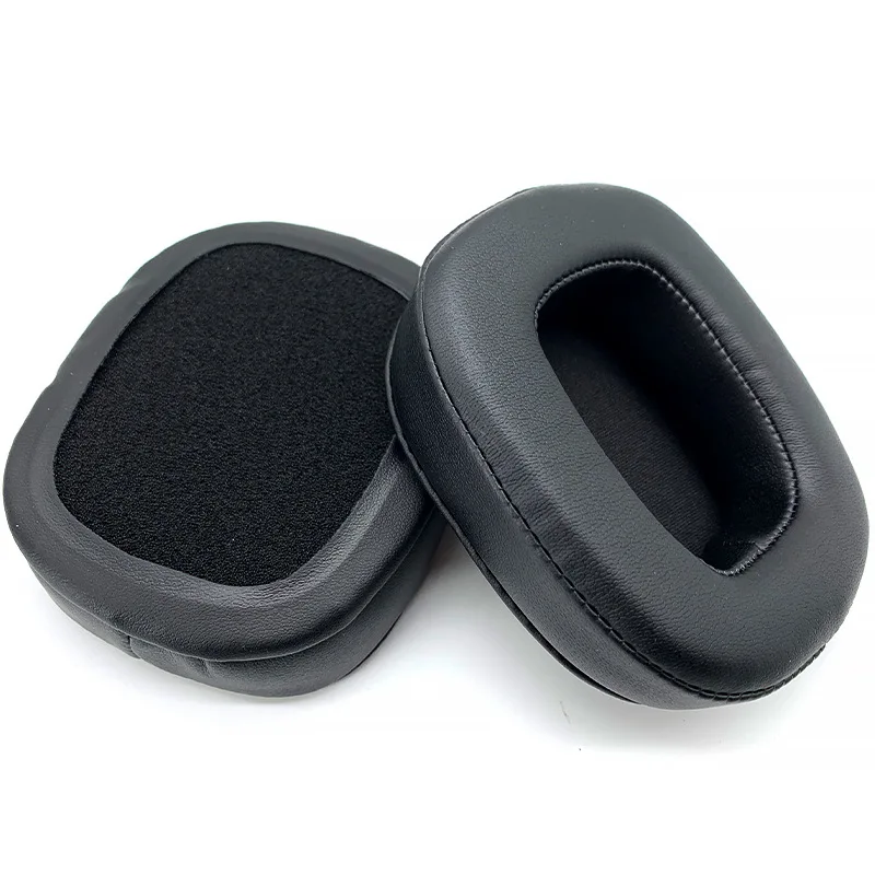 Almohadillas de repuesto transpirables de PU para auriculares Redragon H510 Zeus H520 Icon H710 Helios, orejeras para auriculares.