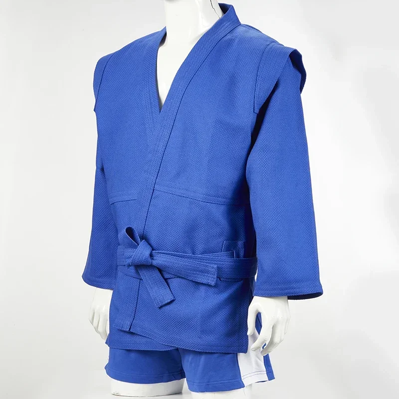 wrestling suit set Sambo training competition clothes Adult children's Russian Sambo clothing