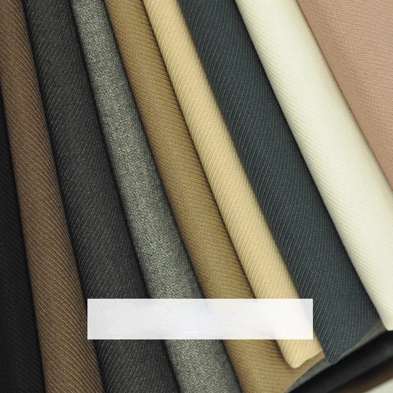 

Камвольная грубая саржевая шерстяная ткань, весенняя эластичная модная куртка, жилет, ветровка, полуюбка, материал для шитья одежды, ткань