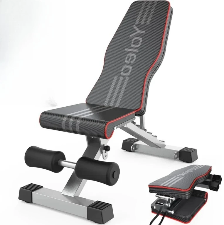 

LAdjustable Weight Bench For Full Body Workout; Foldable Bench Press Bench Of Home Gym Strength Training