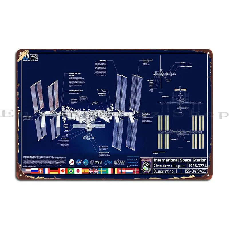 ملصق جداري معدني مطبوع عليه سينما مخصصة من Iss #1