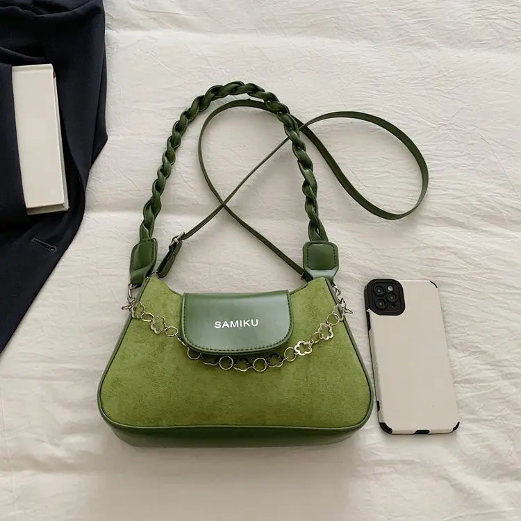 حقيبة الإبط بقفل جديد لخريف 2025 للسيدات متوسطة الحجم للمراهقات لشتاء 2025 #3