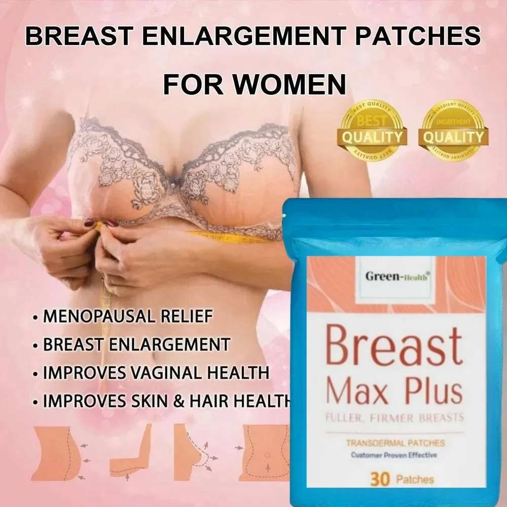 

Breast Enhancement Transdermal Patches Enhancer for Fast Growth and Bigger Bust Enlargement 30 Patches