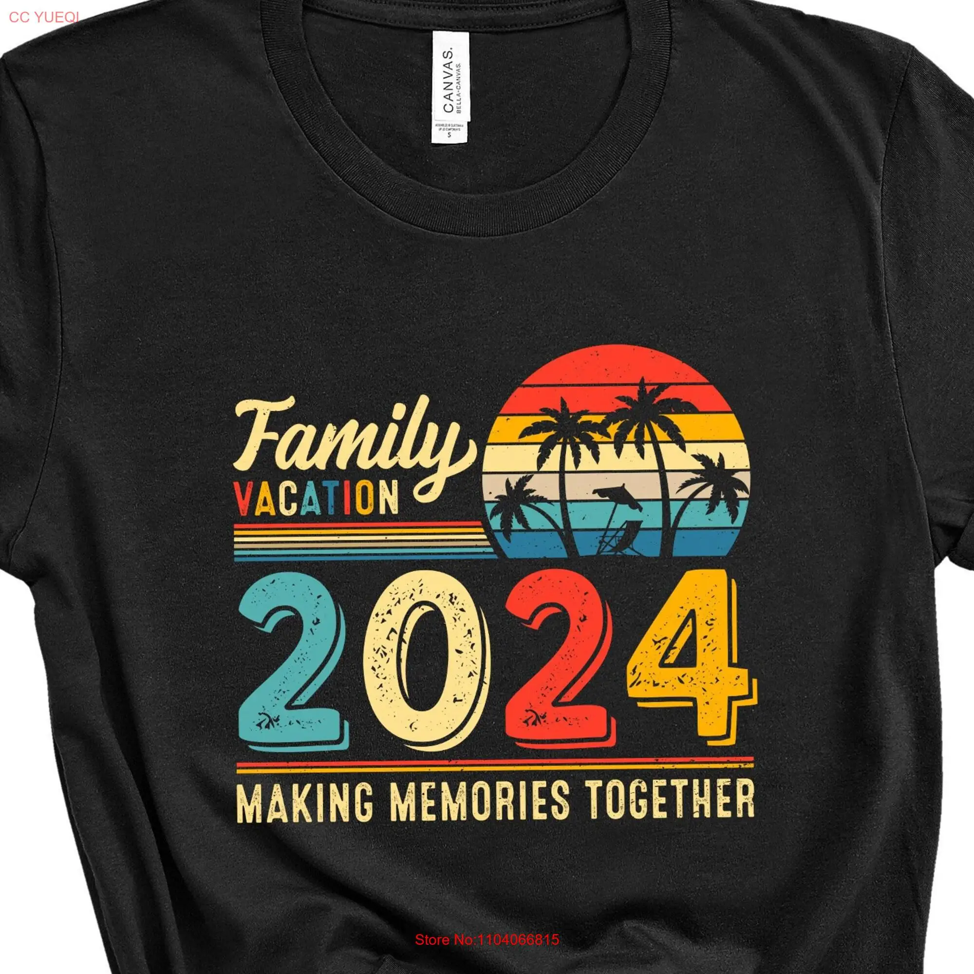 Family Vacation 2024 Making Memories Together T Shirt Cruise Holiday Summer Travel long or short sleeves