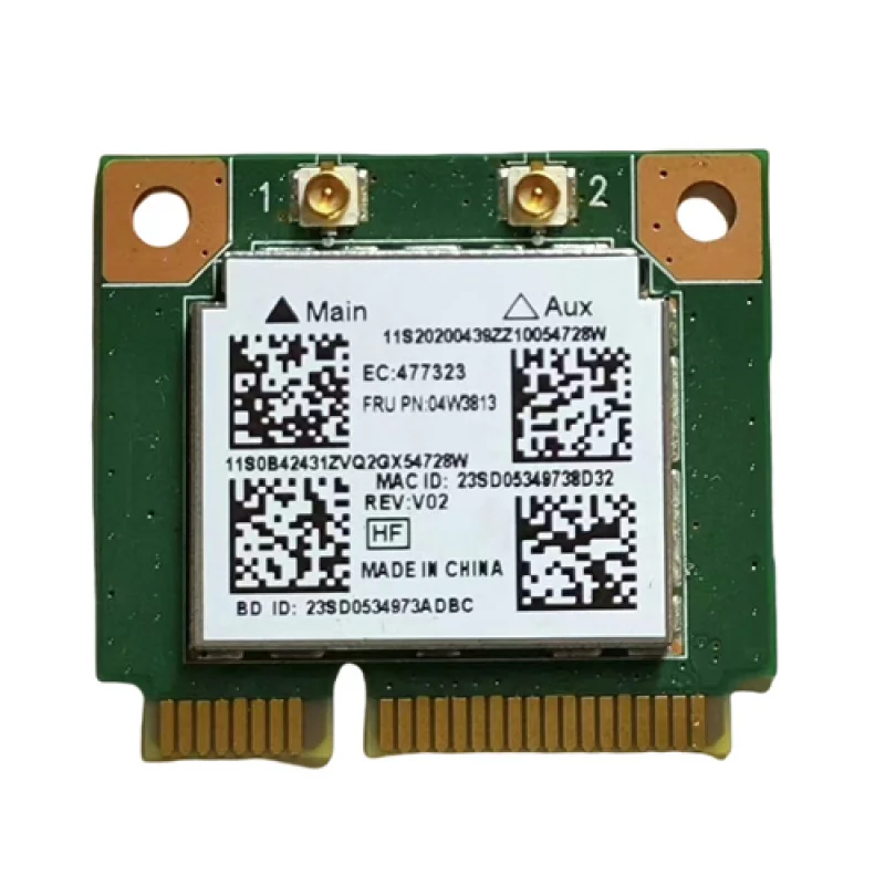 

Wi-Fi+Bluetooth-карта A+ Realtek RTL8723BE для Lenovo 04W3813 E440 E540 S440 B5400