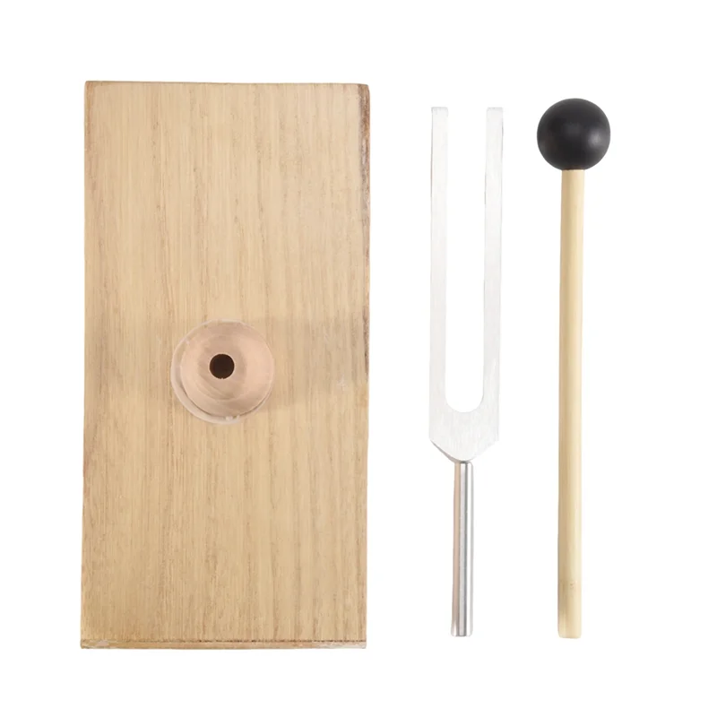 B48B-Per kit didattico per risonanza curativa sonora Diapason da 432 Hz con scatola e custodia