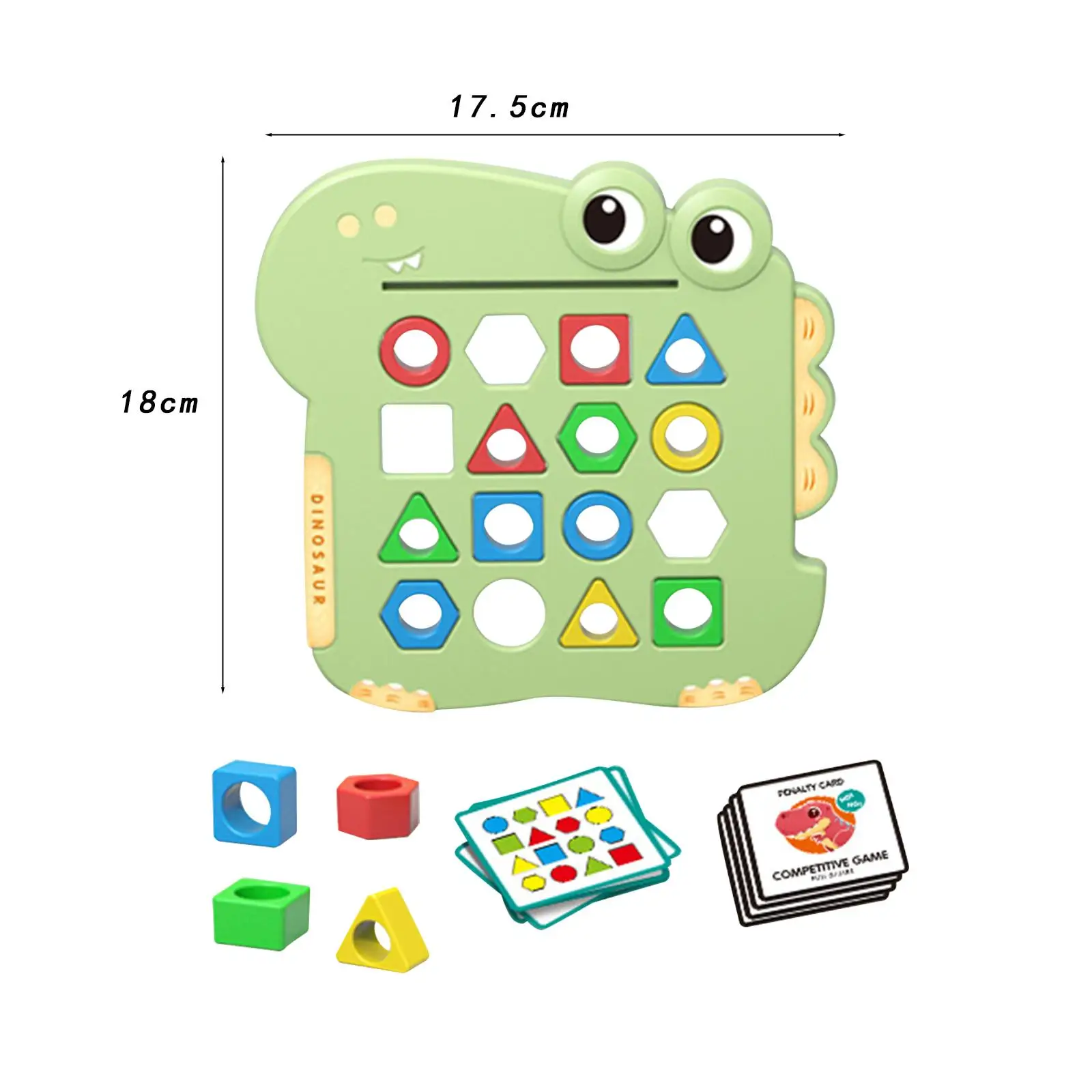 Juego de combinación de formas Tablero de combinación rápida de formas geométricas para niños y niñas