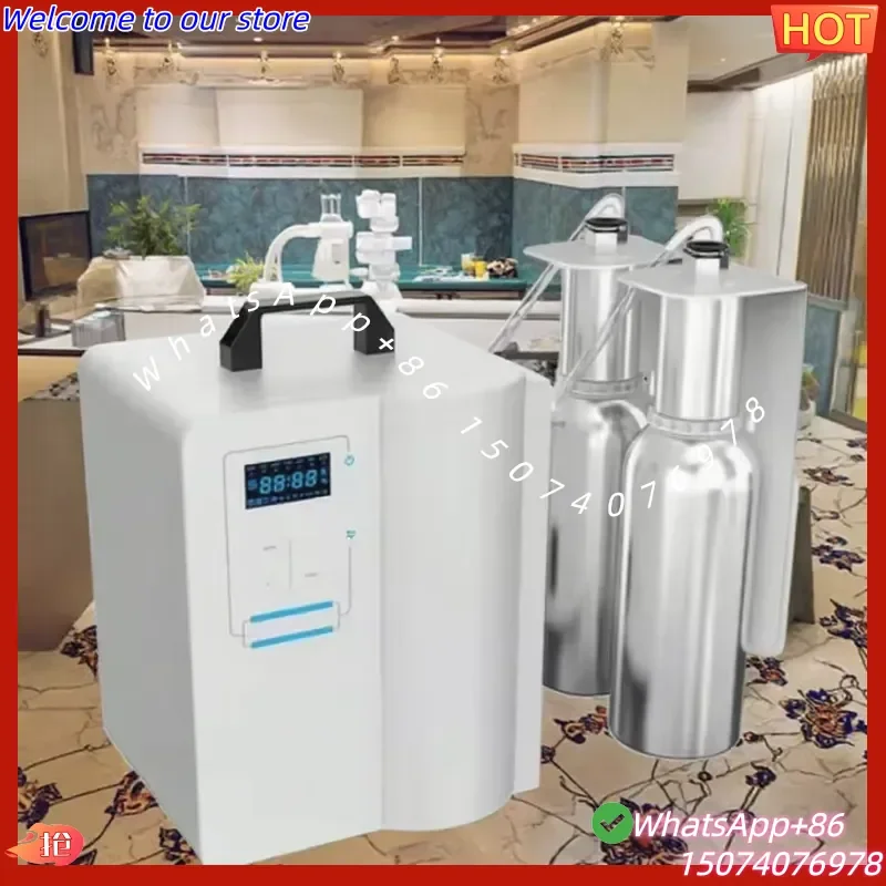 2026New New Smart Hvac Scent Diffuser Electric Fan Waterless Fragrance Oil Dispenser for Hotels Commercial Use