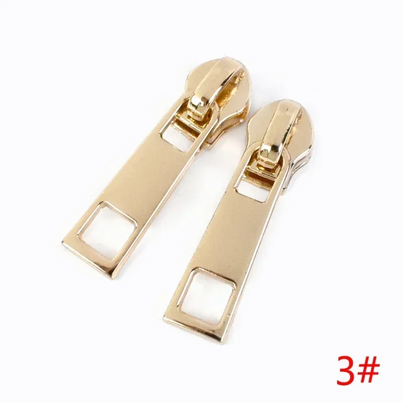 20 Stück 3 # /5 # Reißverschluss-Schieber für Nylon-Reißverschlussbänder, Kleidungstaschen-Reißverschlusskopf, Reparaturset für Reißverschlüsse, DIY-Nähzubehör, Ersatzteile