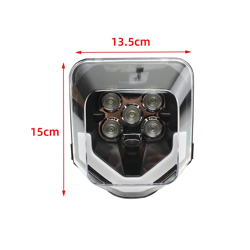 for Husqvarna TE FE TC FC 125 250 300 350 450 501 701 250i 300i Motorcycle Head Light Lamp LED Headlight Headlamp Wick