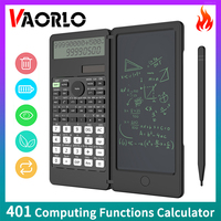 401 Computing Functions Solar Scientific Calculator With 6 inch Writing Tablet Foldable Professional Calculators PK 991MS 991ES