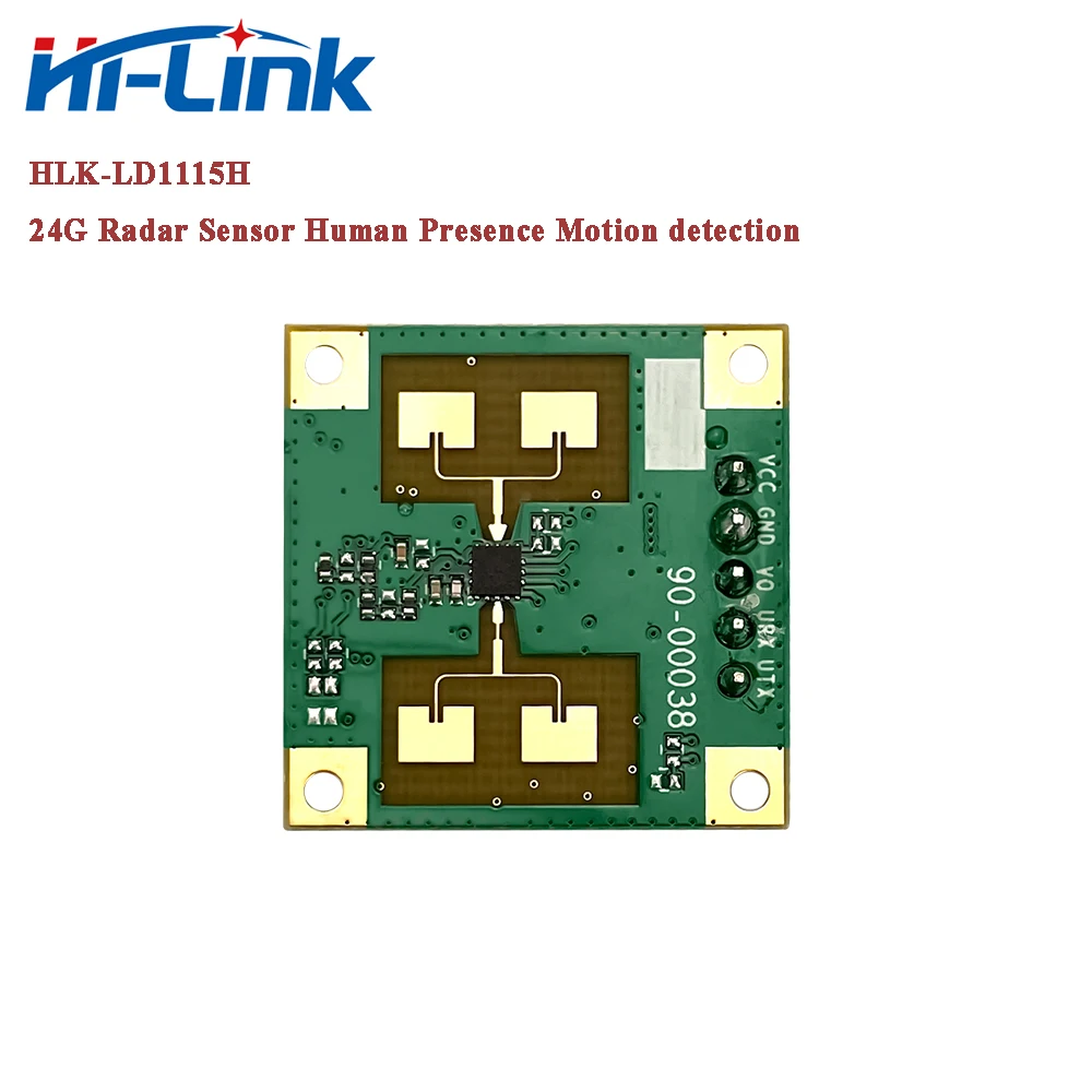 Módulo de Sensor de movimiento de presencia humana, 4 unids/lote, Hi-Link, HLK-LD1115H, 24G, envío gratis