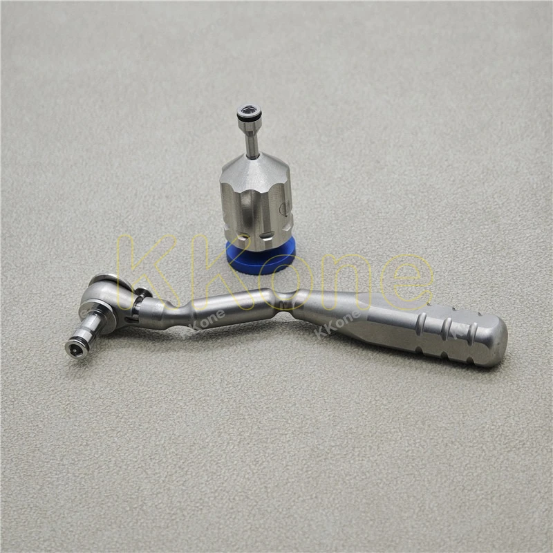 

Dental Implant Contra Angle Ratchet Wrench & Torque Driver Set Universal For Nobel/Osstem/Straumann Implant Surgical Tools