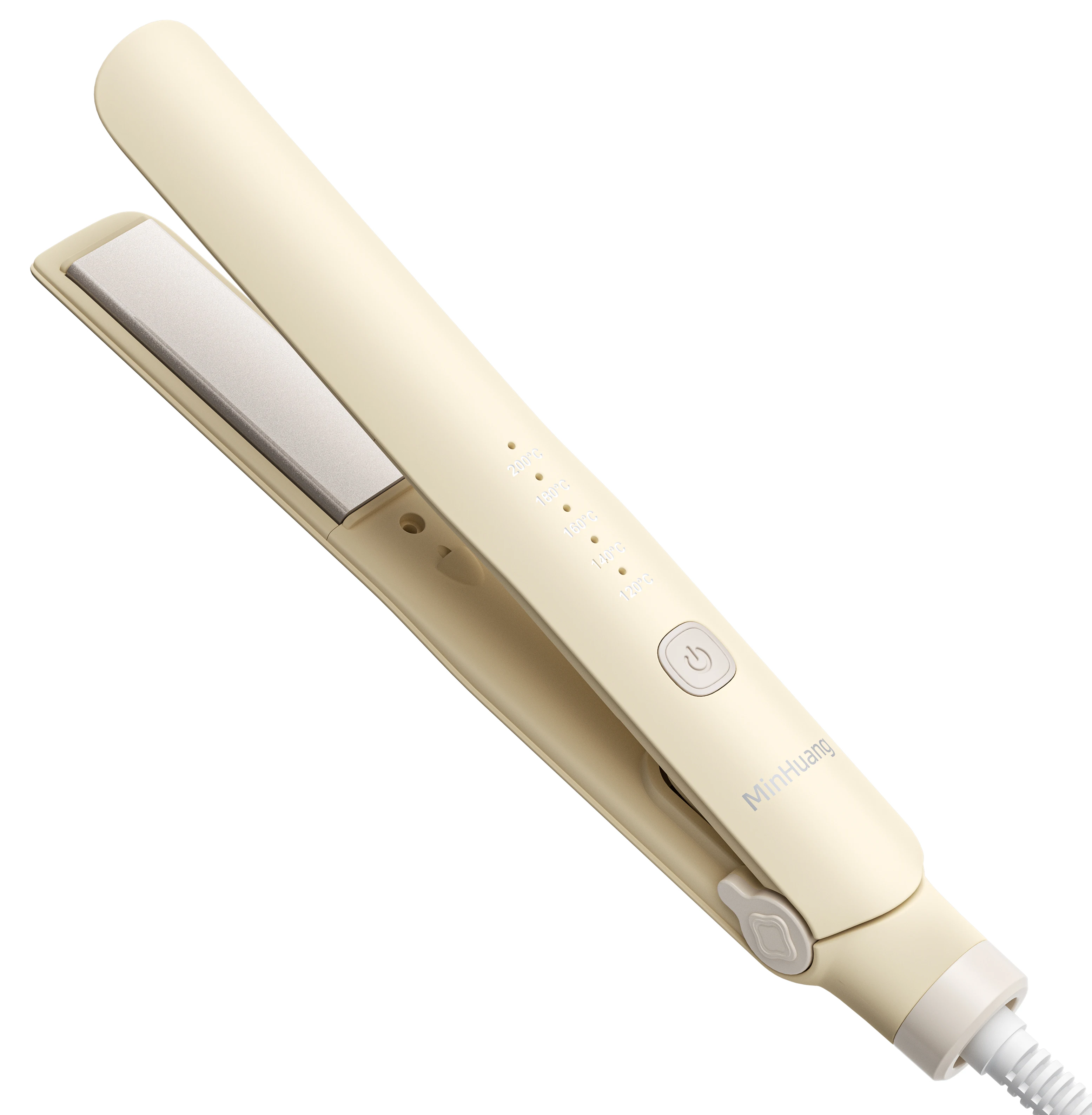 Mini Hair Flat Iron 2 in 1 Hair Straightener and Curler Portable Straightening Iron Constant Temperature 6