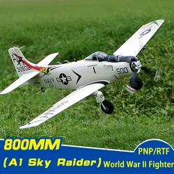 A1 Skyraider Model Toy World War II Fighter Electric Remote Control Fixed Wing Model Epo Outdoor Adult Toy Aircraft