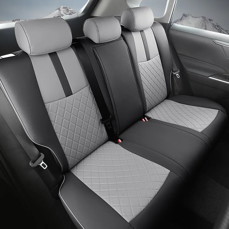 

Hot-selling SuvFactory Provide Comfortable Durable 360 Degree Surround Design Full Set Leather Premium Car Seat Covers