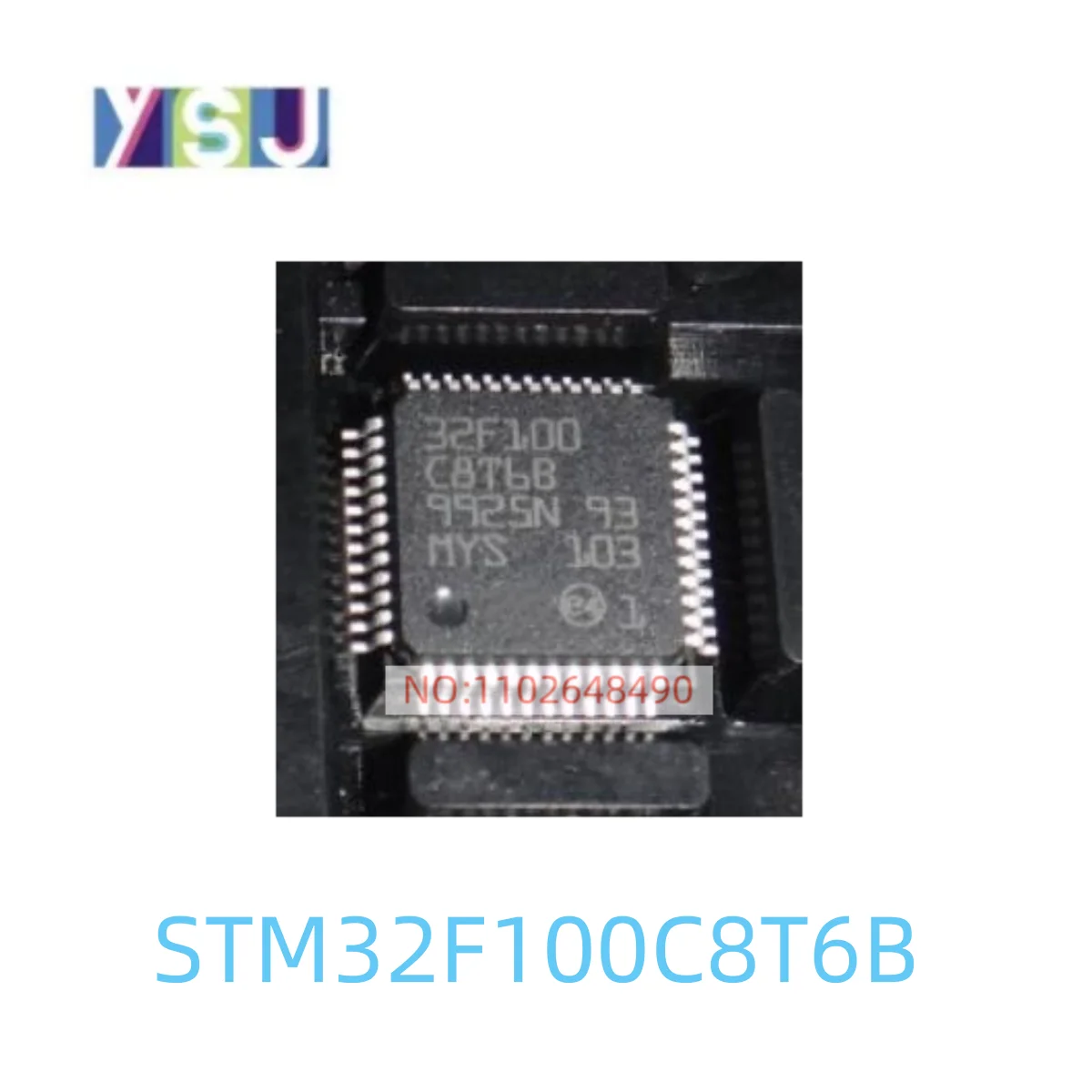 STM32F100C8T6B IC Brand New Microcontroller EncapsulationLQFP48