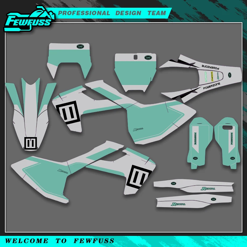 

Fewfuss For HUSQVARNA TC FC TX FS 125 250 350 450 2016 2017 2018 TE FE 2017-2019 Graphics Decals Stickers Motorcycle