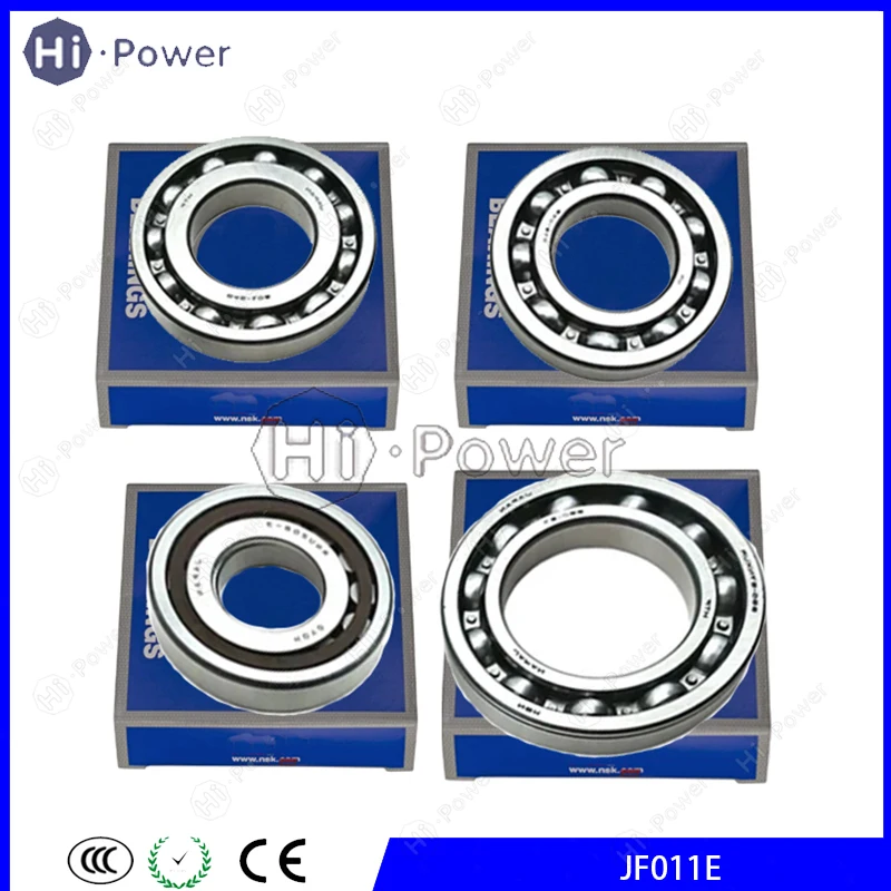 

JF011E RE0F10A CVT Auto Transmission Clutch Bearing Kit B60-57 B40-210 RNU208-3 B45-108 4PCS For Nissan Sprocket Wheel (Pulley)
